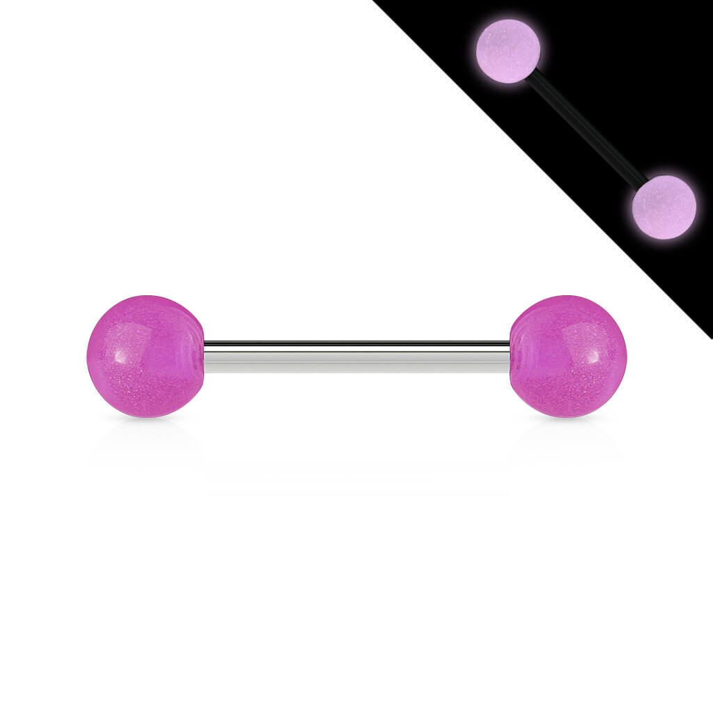 Barbell Sfera luminescente al buio