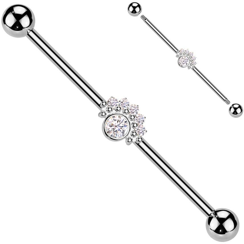 Industrial Barbell zirconias small balls