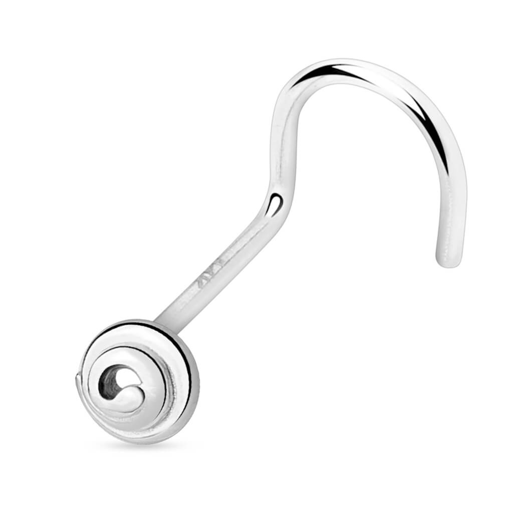 Or 14kt Nez Vis Spirale