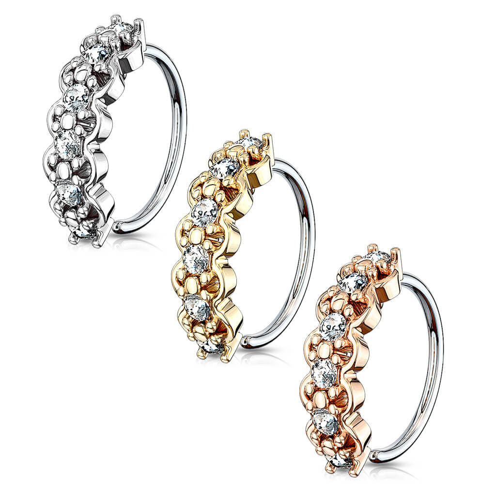 Anillo Circonita Flexible