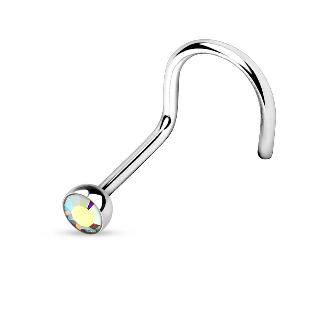 Nez Vis Zircone Argent
