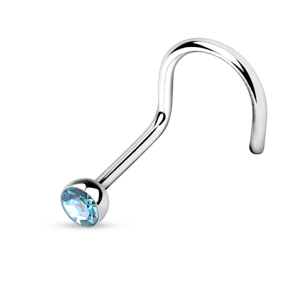 Nez Vis Zircone Argent