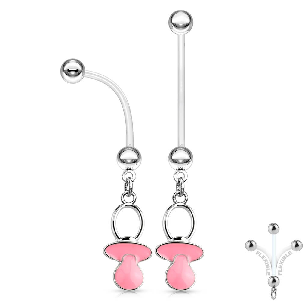 Piercing ombligo Chupete colgante