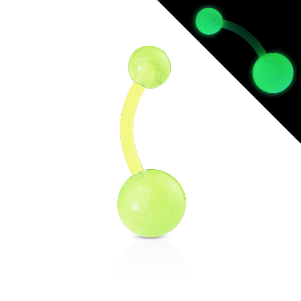 Belly Button Piercing Ball Glow in the Dark