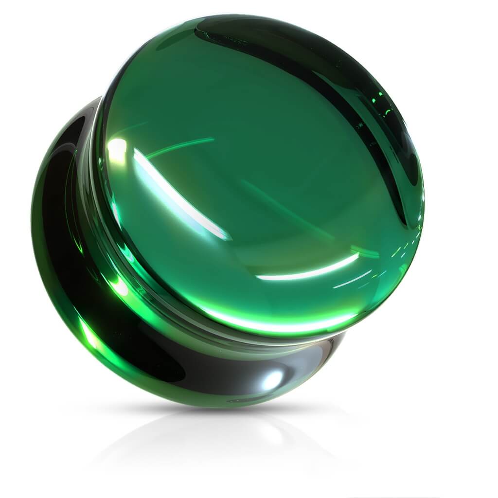 Cristal Plug Vidrio