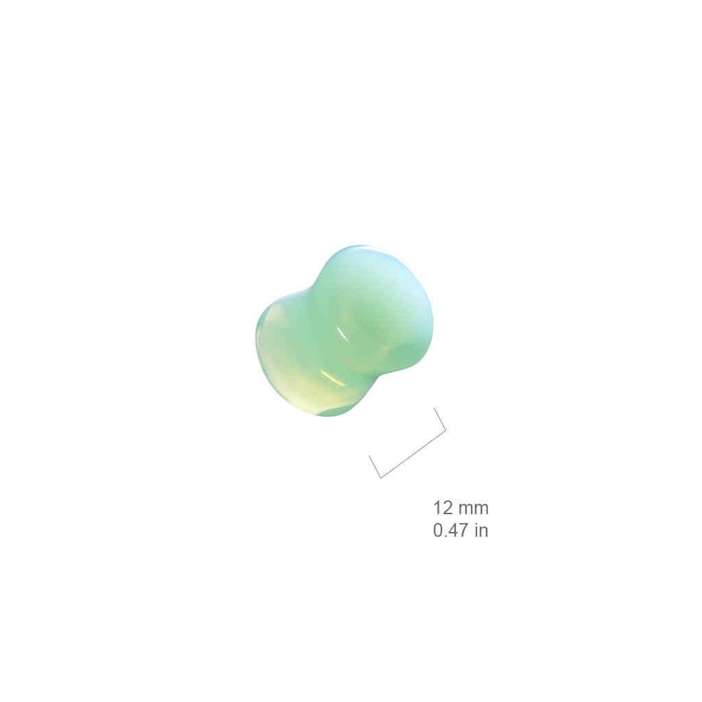 Plug Green blue opal
