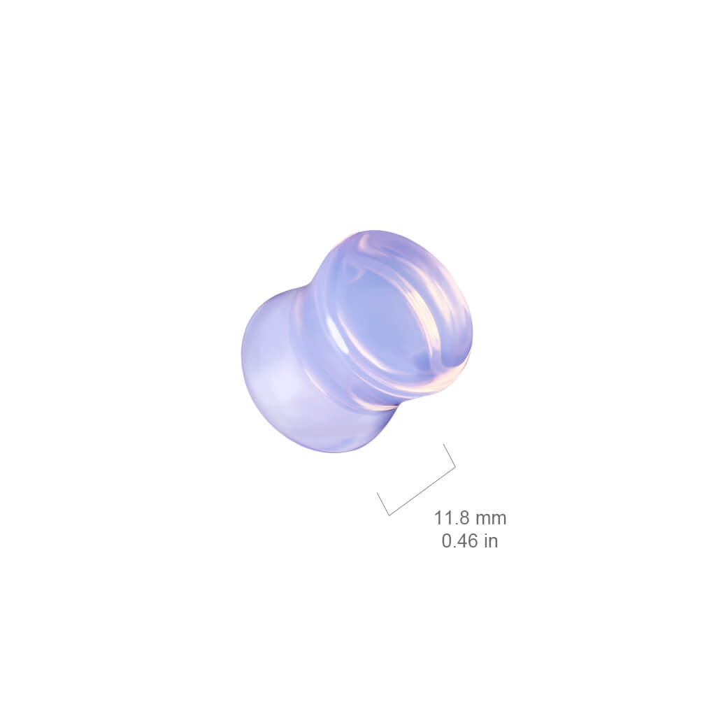 Plug purple opal Push-In