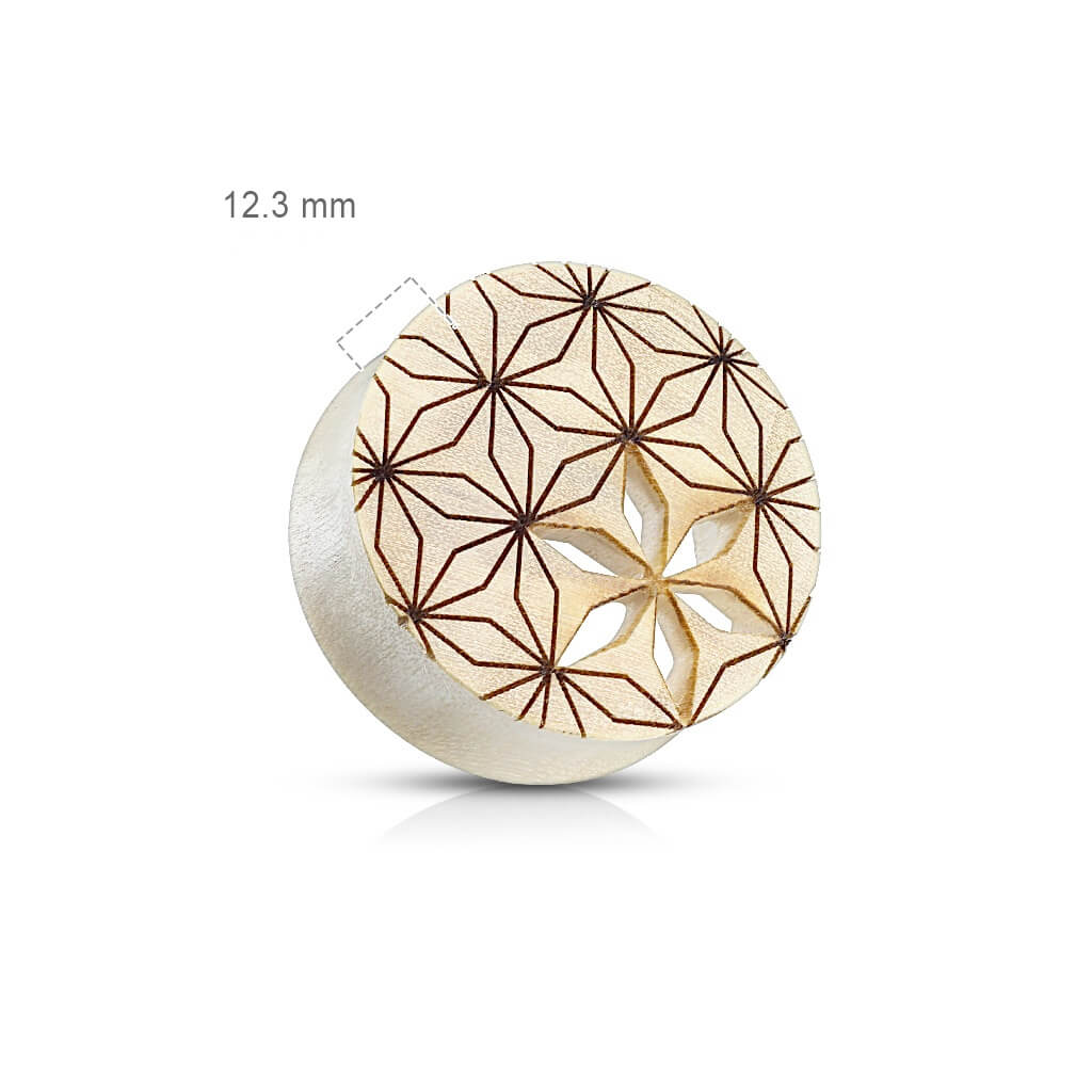 Plug Flower Crocodile Wood
