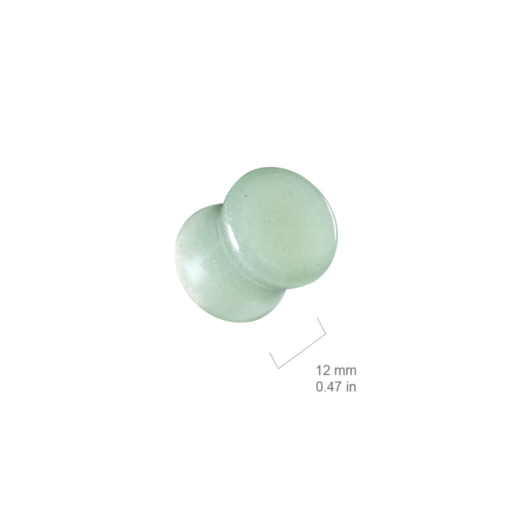 Plug jade semi precious stone