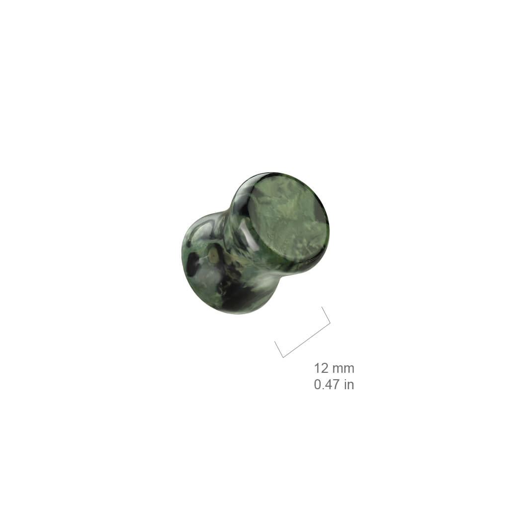Plug green eye jasper