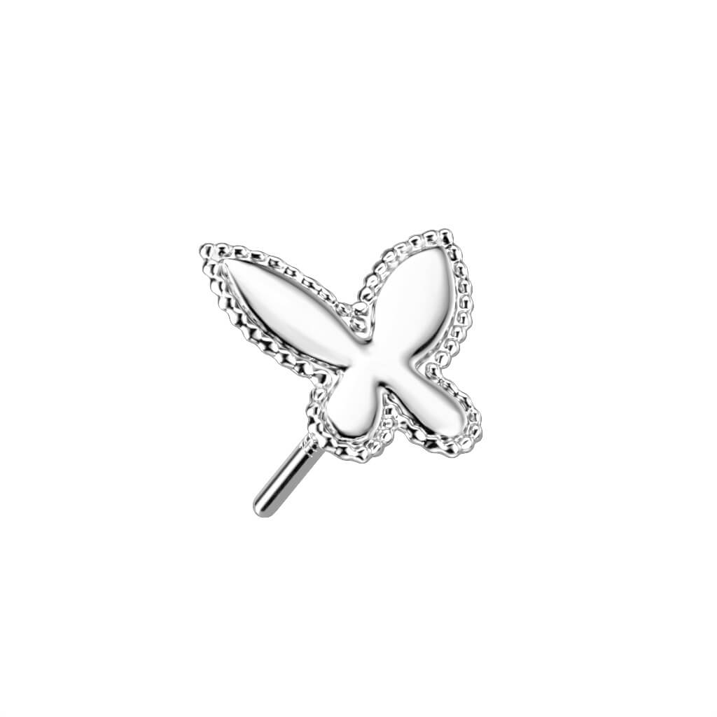 Oro 14 kt Superiore a Farfalla Push-In