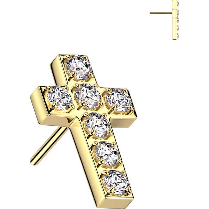 top cross zirconia Push-In