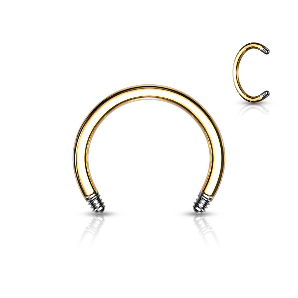 Stab halber Ring