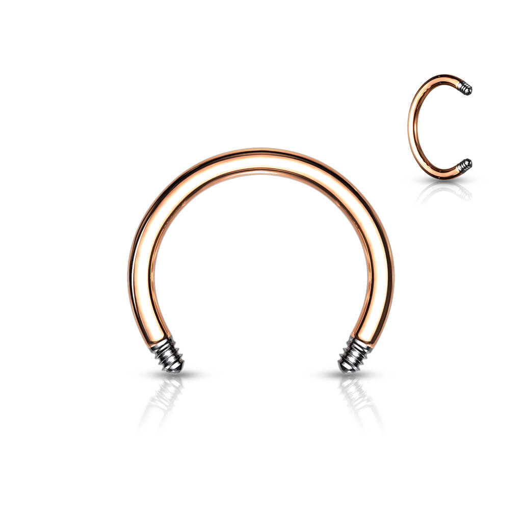 Stab halber Ring