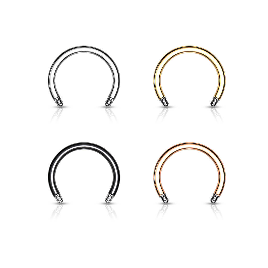 Stab halber Ring