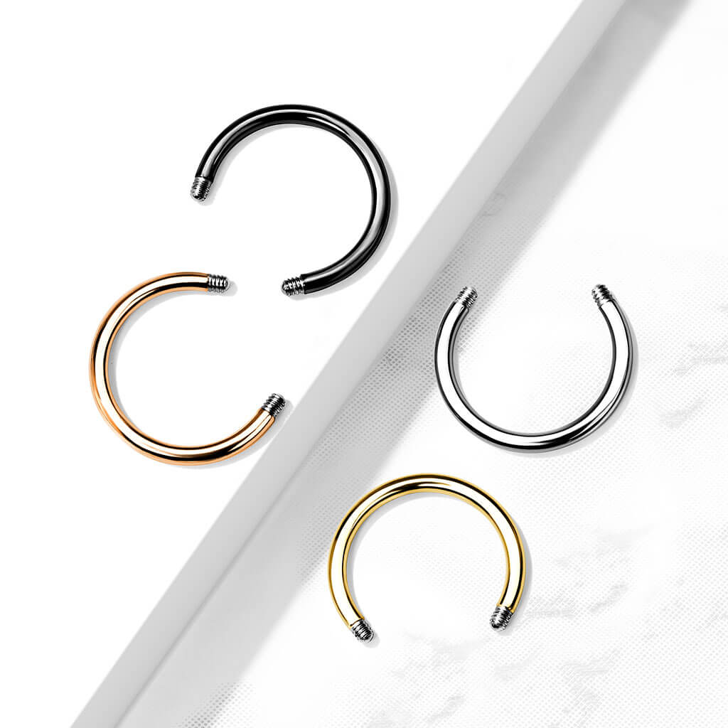Stab halber Ring