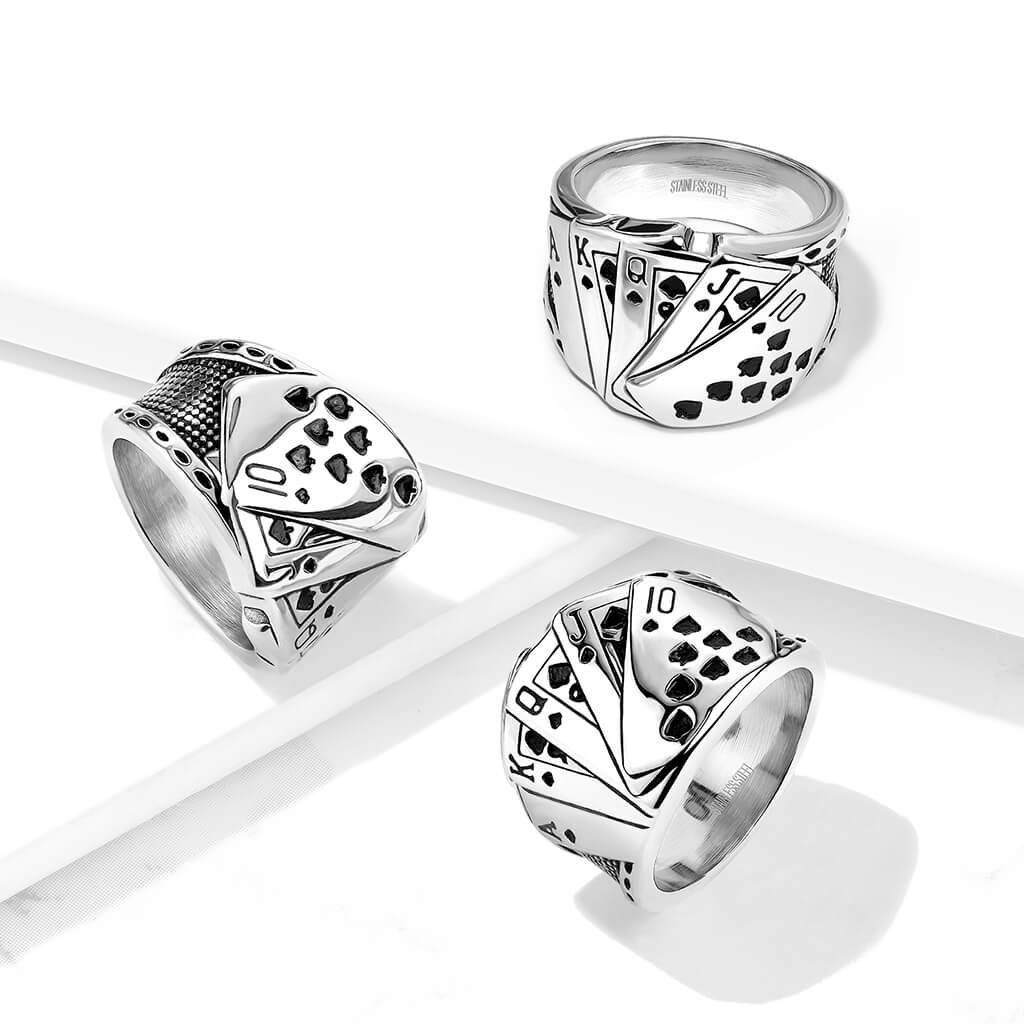 Escalera Real Plata