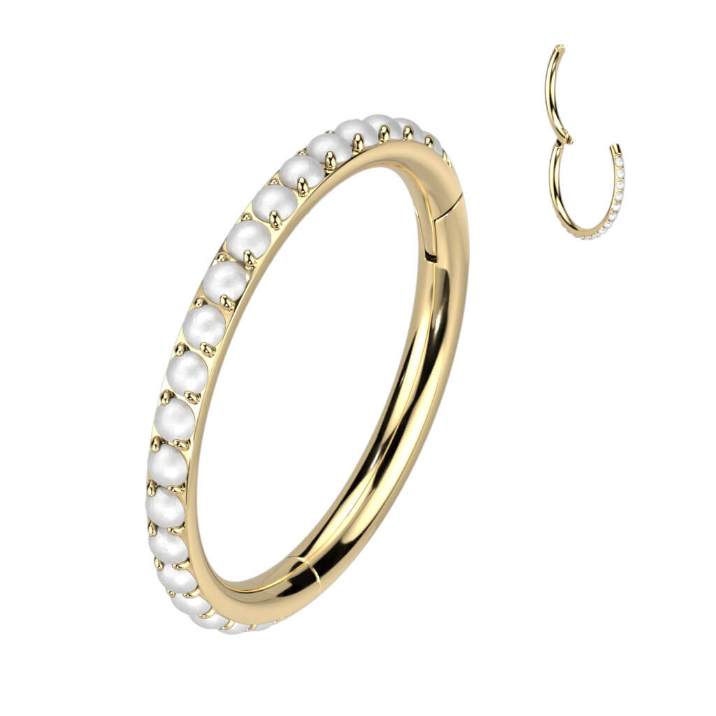Titan Ring Zirkonia Clicker