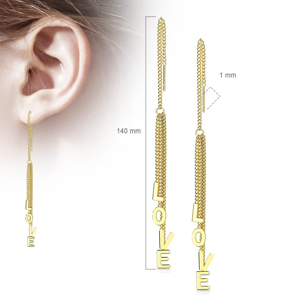 LOVE Cadena colgante