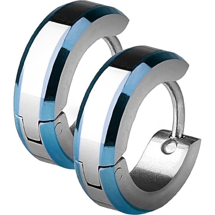 Negro Plata Forrado Clicker