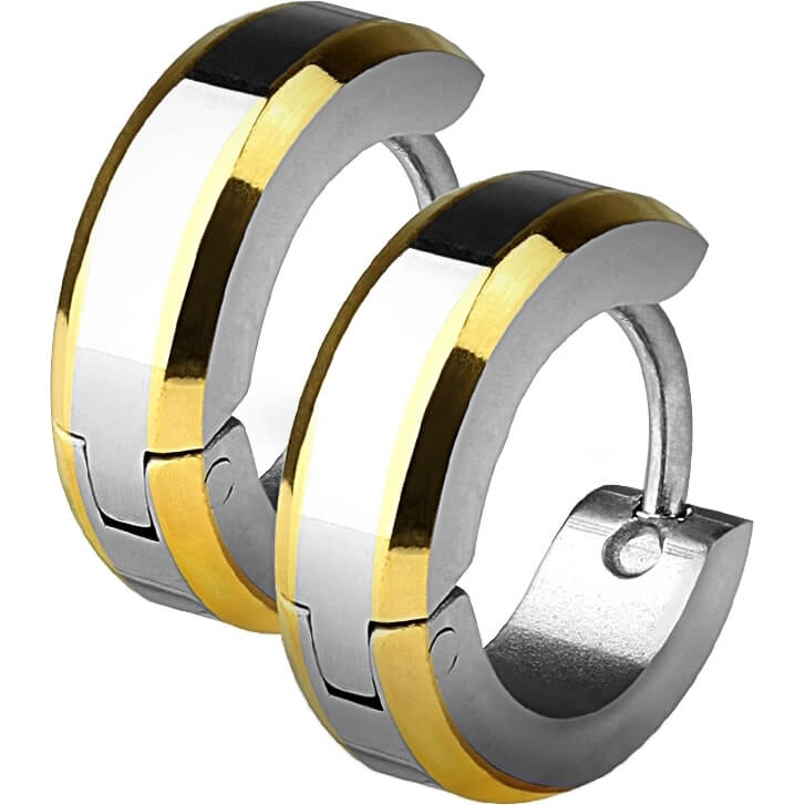 Negro Plata Forrado Clicker