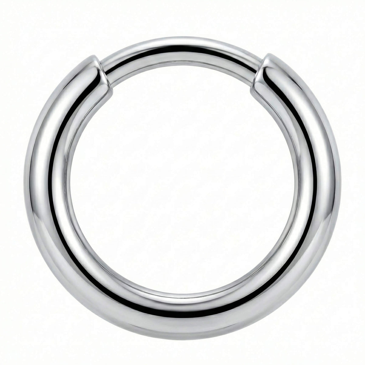 Titanium Earring Round Circle Shape Design Clicker