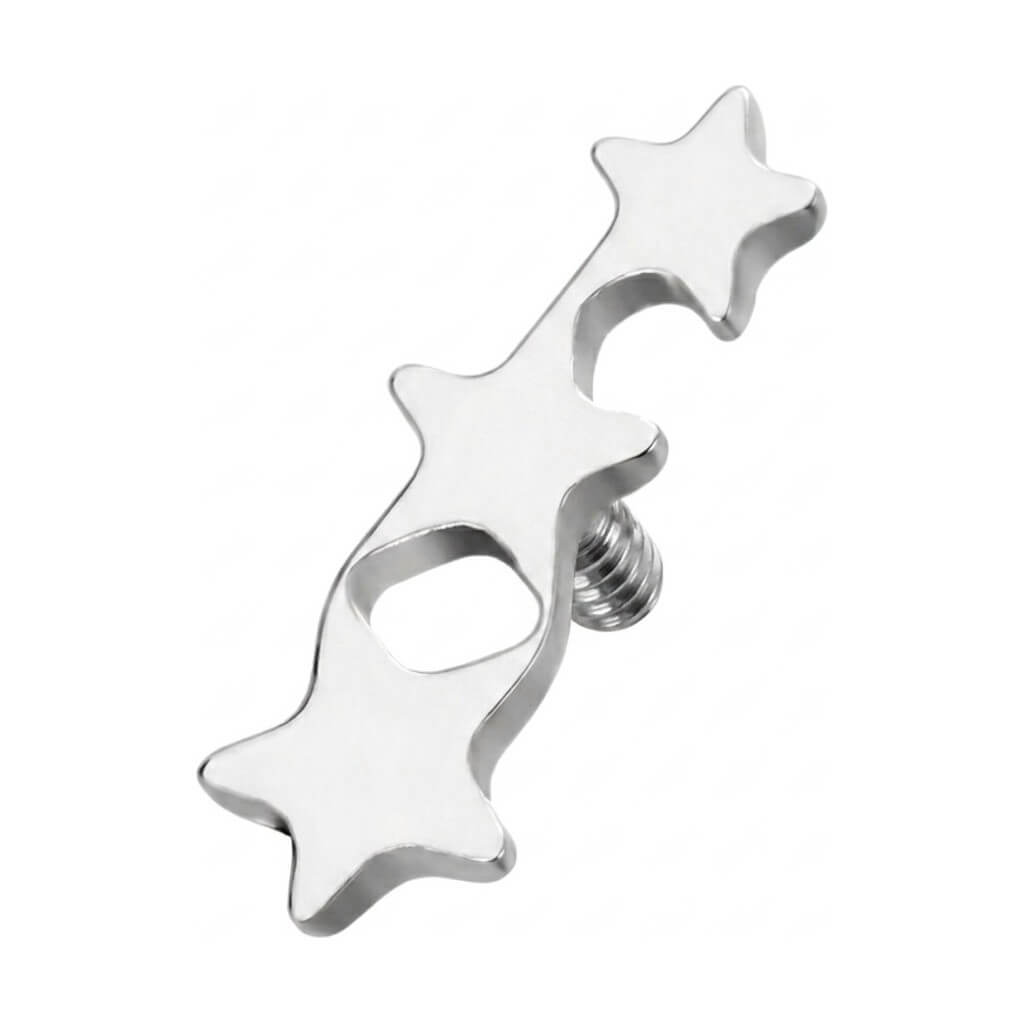 Titanium Top Three Stars Constellation Internally Threaded
