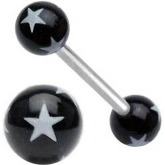 Barbell Acrylic Star Ball