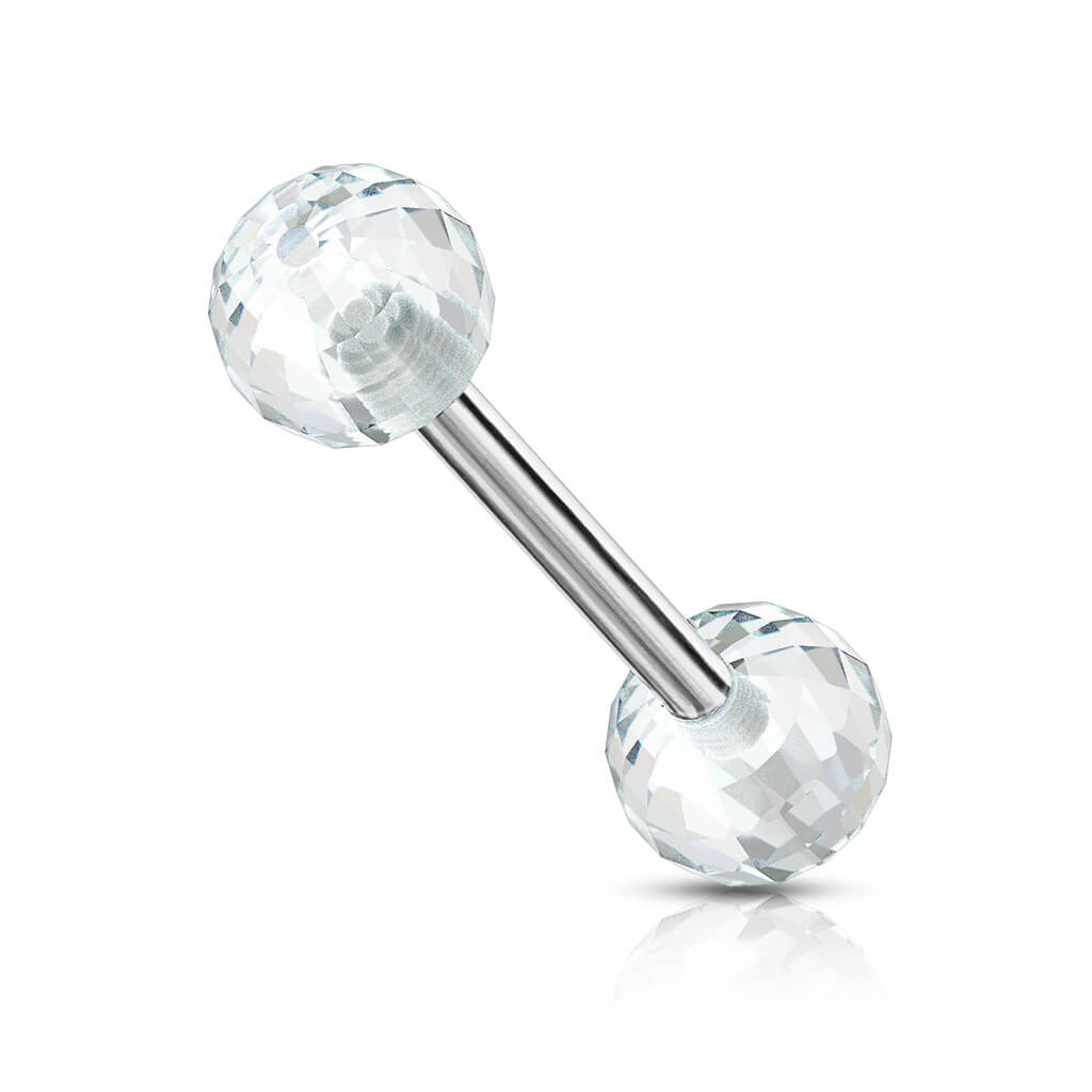 Barbell Bola acrílica Disco