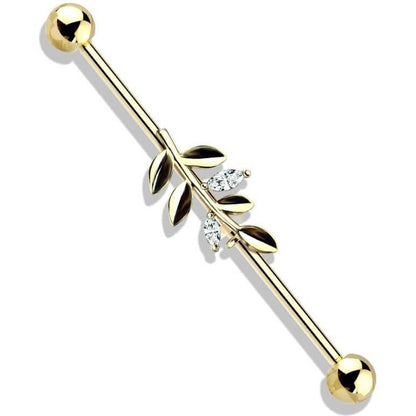 Industrial Barbell Leaf Zirconia