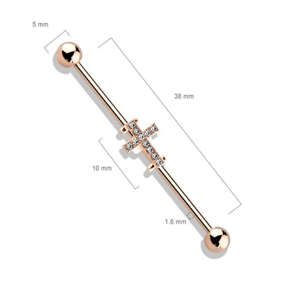 Barbell Industrial Cruz Circonita