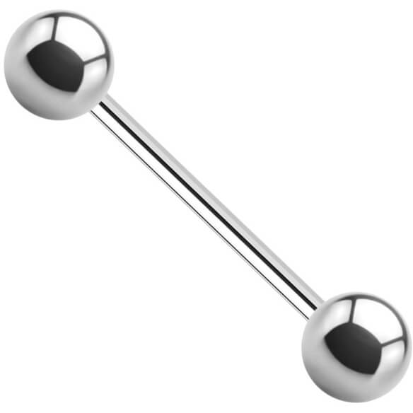 Barbell Silver Ball