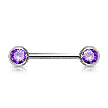 Nipple Piercing Ball Zirconia