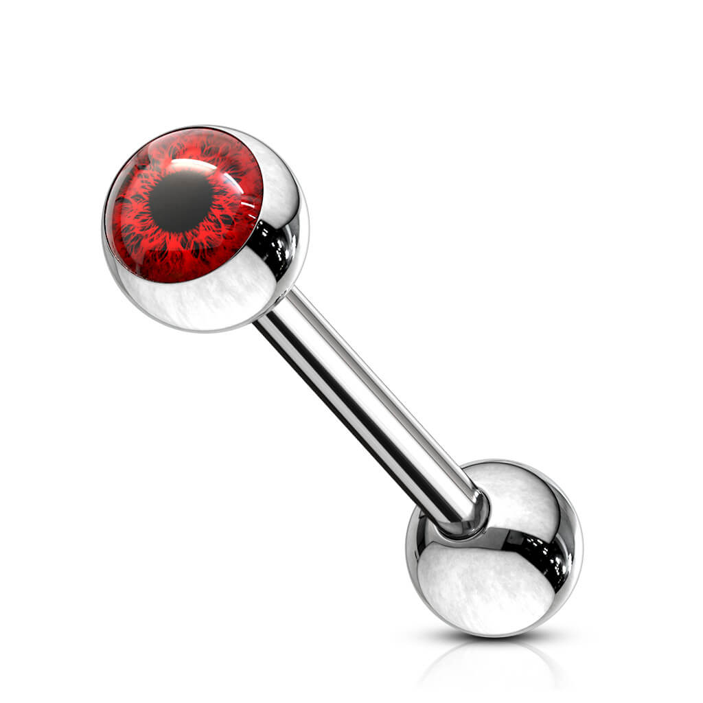 Tongue Barbell Ball Eye