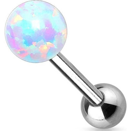 Barbell Ball Opal Internally Threaded