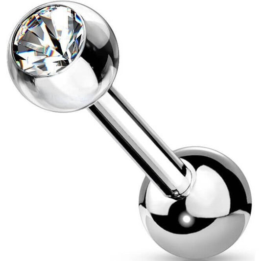 Barbell Ball Zirconia Internally Threaded