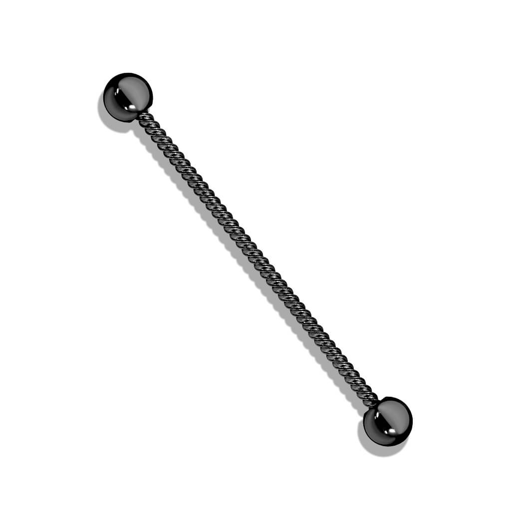 Barre industriel Bille Argent Corde