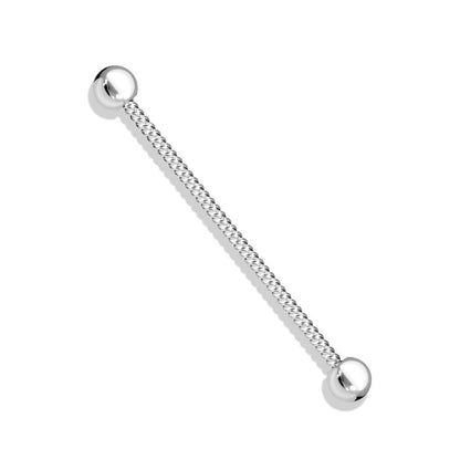 Barre industriel Bille Argent Corde