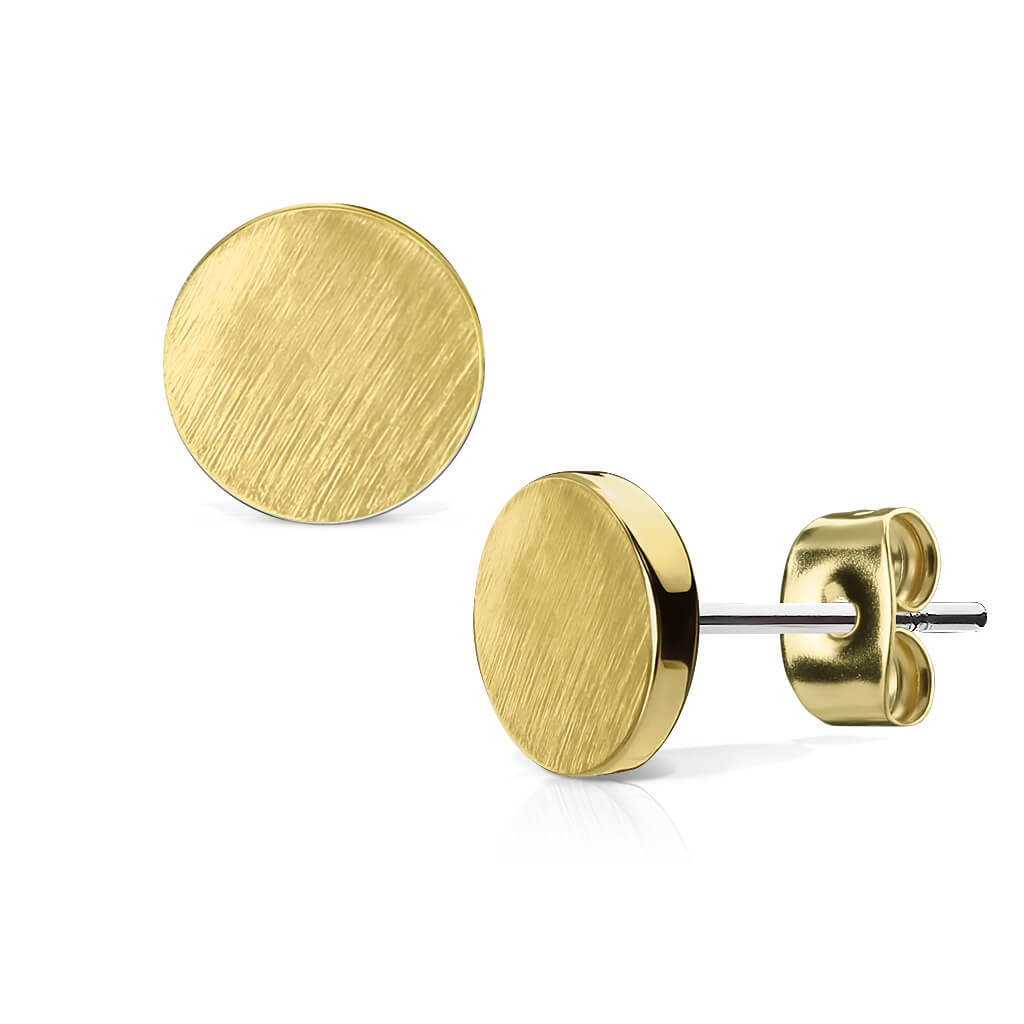 Bouton d'Oreille Rond Plat