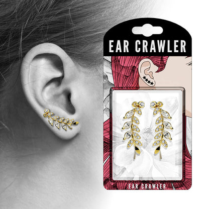 Ear crawler  cyrkonia liście