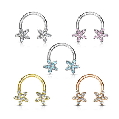 Horseshoe Stars Zirconia