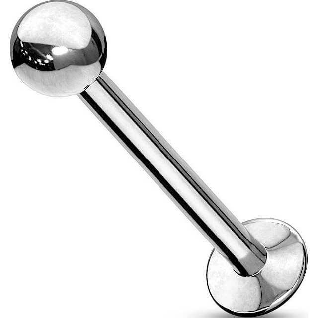 Labret Ball Silver Push-In