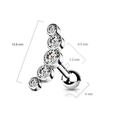 Barbell 5 Zirconia