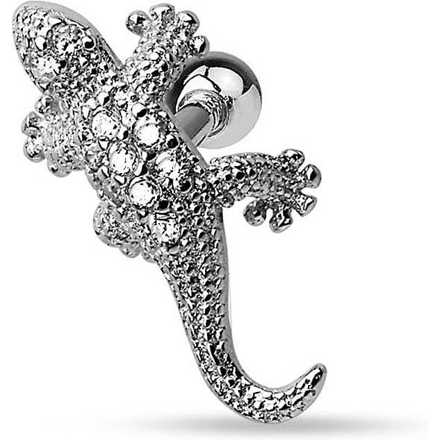 Barbell Gecko Circonita plata