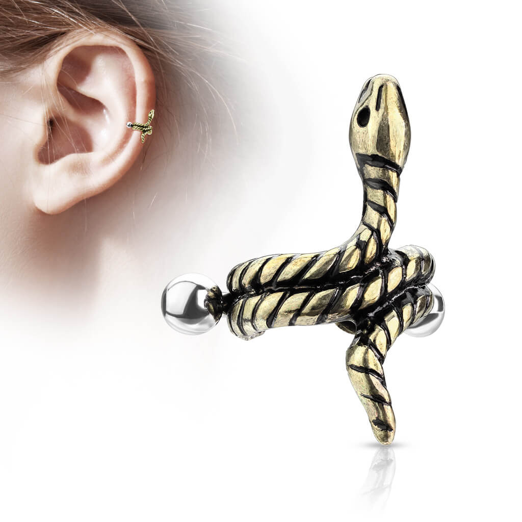 Earcuff Schlange