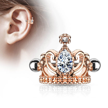 Earcuff Krone Zirkonia