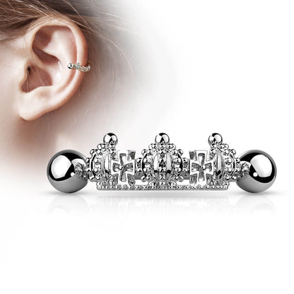 Manchette d'oreille Couronne