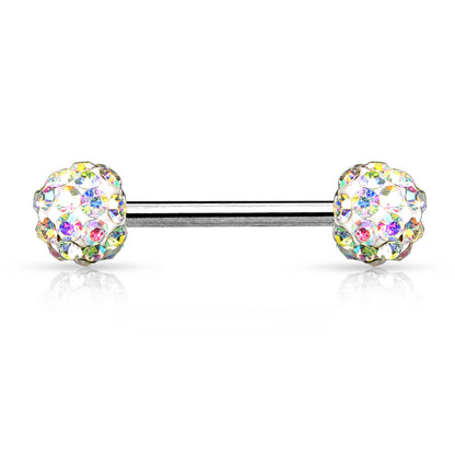 Nipple Piercing Ferido Ball Silver