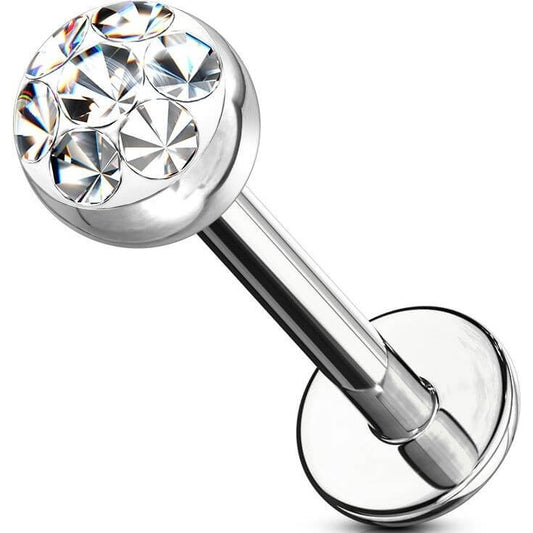 Labret Ball Zirconia