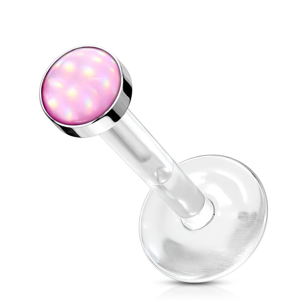 Labret Illuminating Flat Synthetic Stone